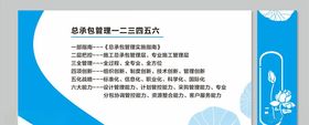 中建公司企业文化墙