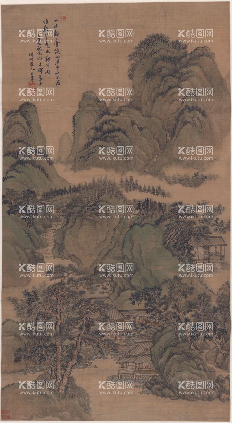 编号：91605210070945150651【酷图网】源文件下载-山水画  