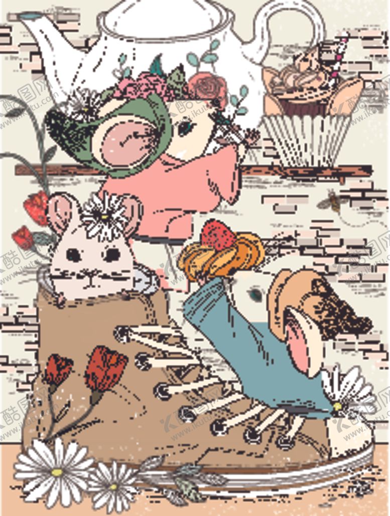 编号：22408310040546535159【酷图网】源文件下载-创意卡通设计插画