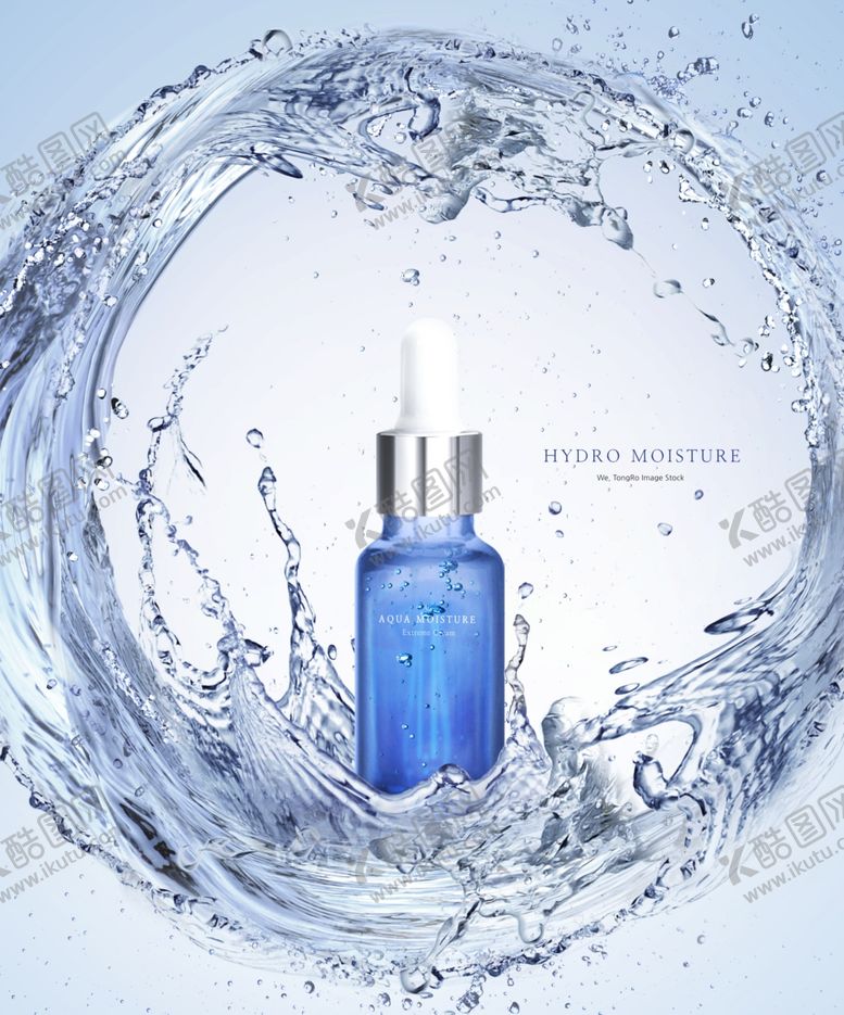 编号：72320310060750182250【酷图网】源文件下载-补水护肤品海报