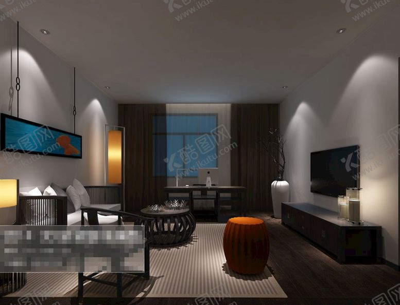 编号：52838410072331533560【酷图网】源文件下载-客厅效果图