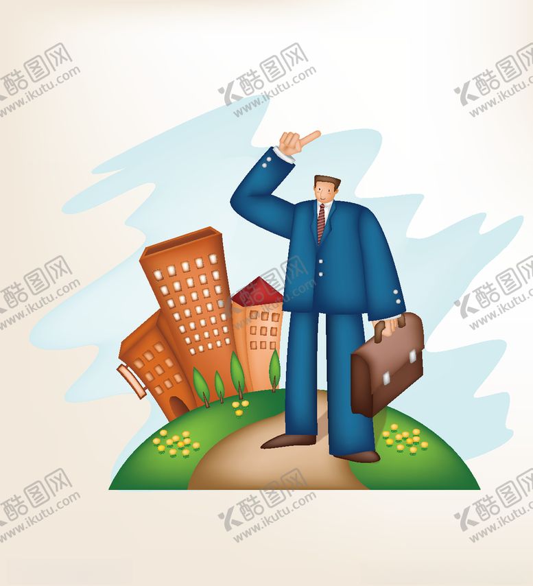 编号：37813310301339071131【酷图网】源文件下载-商务人物漫画动画动漫壁纸