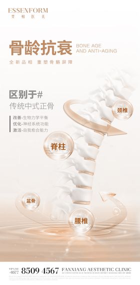 红外线健康产品展架海报