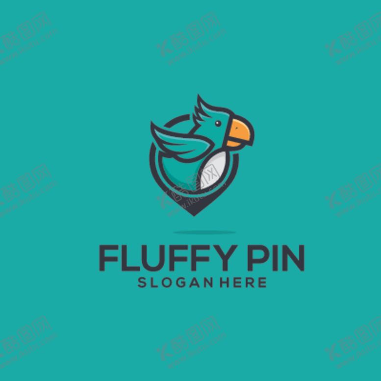 编号：68387210302315409310【酷图网】源文件下载-禽类LOGO标志