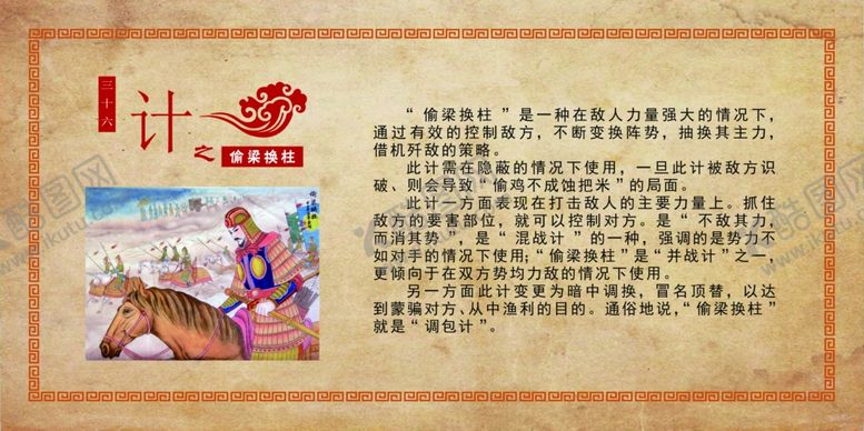 编号：15751005180116457561【酷图网】源文件下载-偷梁换柱