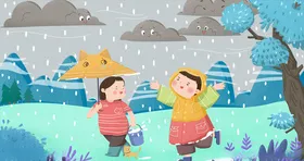 儿童节海报可爱六一游乐场六一活动