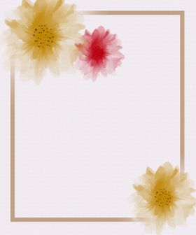 手绘花