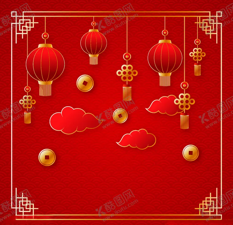 编号：33486303222112205974【酷图网】源文件下载-新年海报