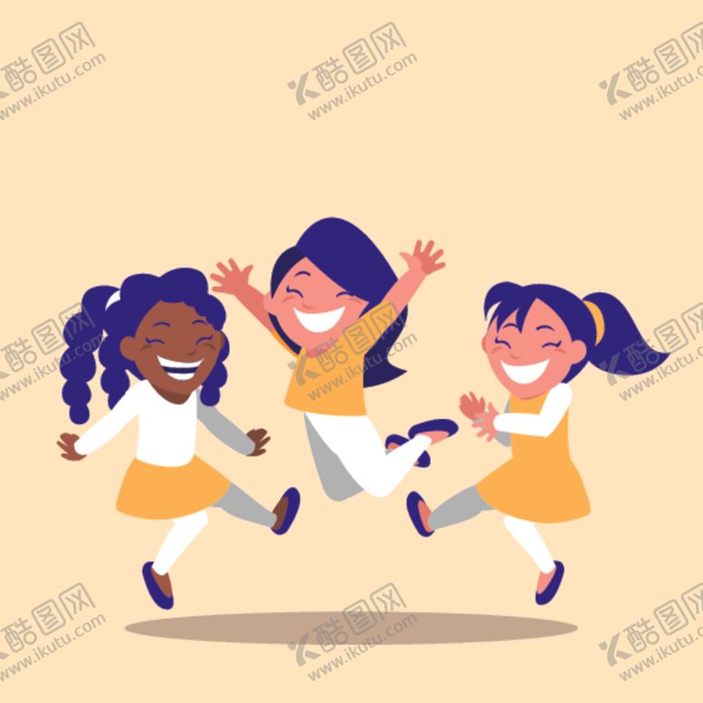 编号：14201409202226532770【酷图网】源文件下载-快乐人物孩子插画