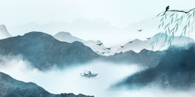 中国风背景墙