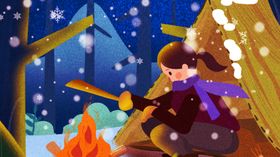你好12月冬季促销小雪新品