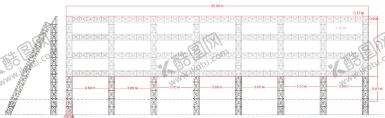 编号：83450612111318515244【酷图网】源文件下载-三面翻钢结构