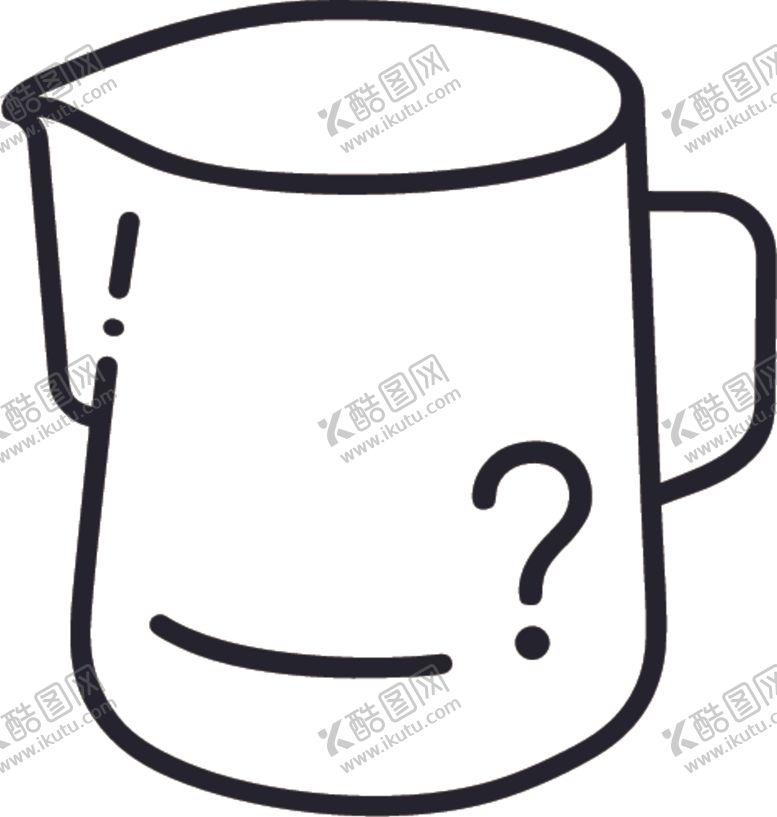 编号：12130010120605031626【酷图网】源文件下载-TEA拉花杯简笔画