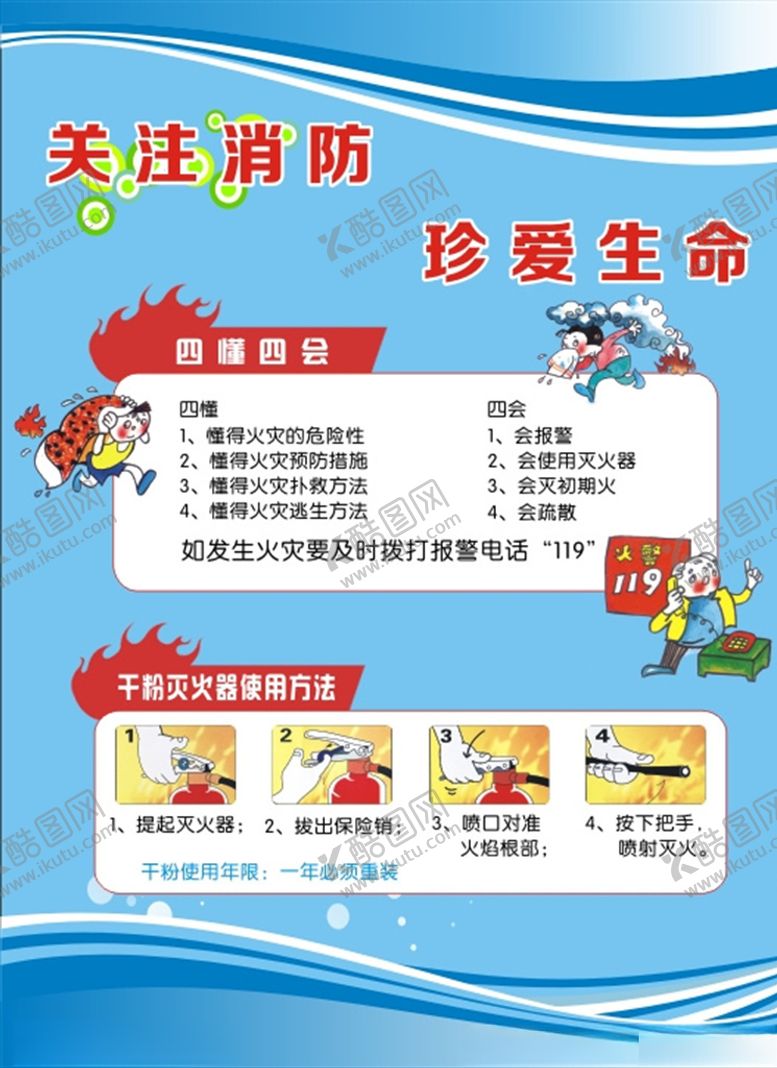 编号：32278207122224543276【酷图网】源文件下载-消防宣传海报