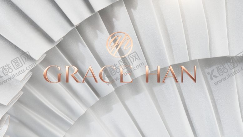 编号：30489010180109392843【酷图网】源文件下载-质感白色扇面白金