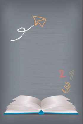 书本矢量蓝色数字课本