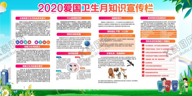 编号：24765205040732477363【酷图网】源文件下载-卫生知识公益宣传海报素材