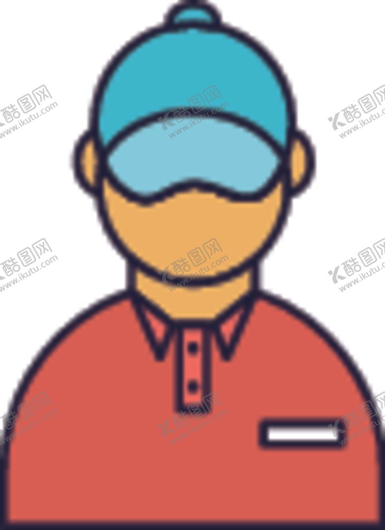 编号：32950909280114049809【酷图网】源文件下载-快递员