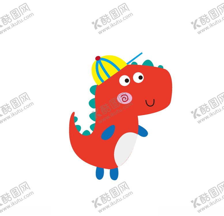 编号：63295706151554053117【酷图网】源文件下载-矢量恐龙