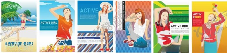 编号：17901411211610493965【酷图网】源文件下载-多彩人物拼贴