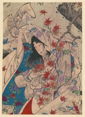 月冈芳年浮世绘人物近人物志美勇水滸伝版画