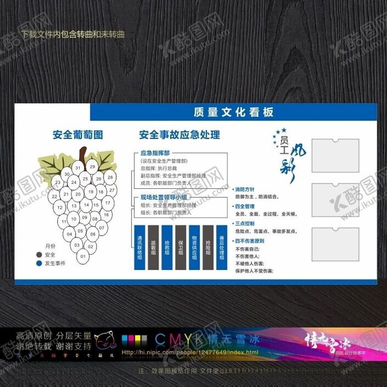 编号：11240802210724223308【酷图网】源文件下载-质量文化看板
