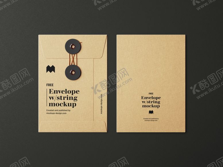 编号：69031107130555443383【酷图网】源文件下载-牛皮纸档案文件袋展示