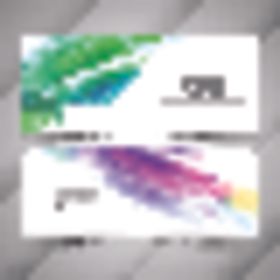 矢量横幅素材