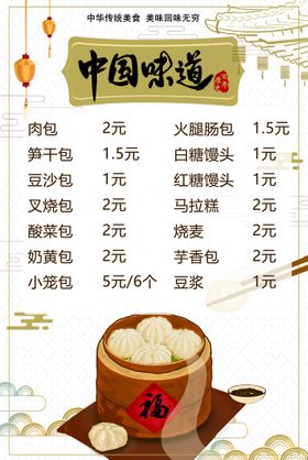 编号：42031809230105451745【酷图网】源文件下载-包子铺