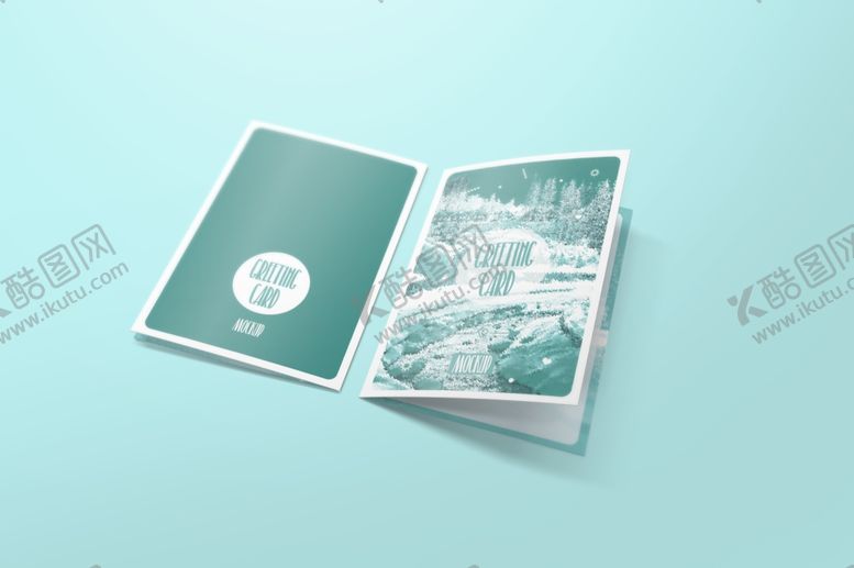 编号：46425310080349283903【酷图网】源文件下载-明信片样机