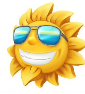 夏日太阳素材