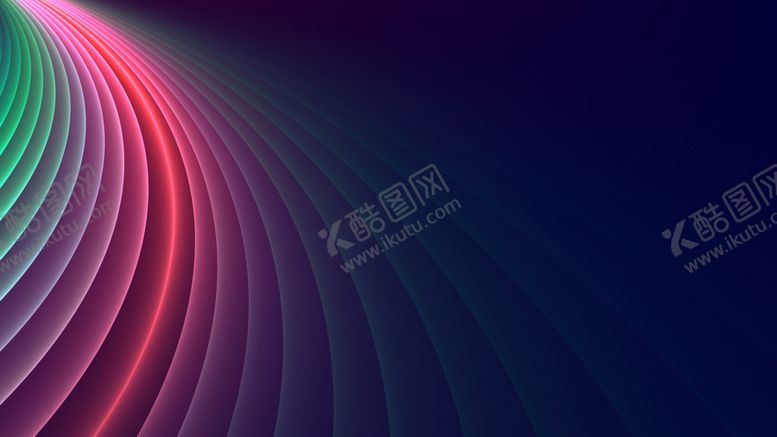 编号：48455305082339573783【酷图网】源文件下载-彩色流线