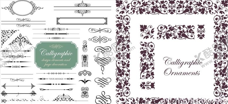 编号：44207709242237147436【酷图网】源文件下载-欧式花边花纹