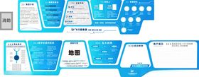 企业文化展厅立面简介历程文化墙