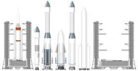 卡通航天器火箭发射装置素材下载