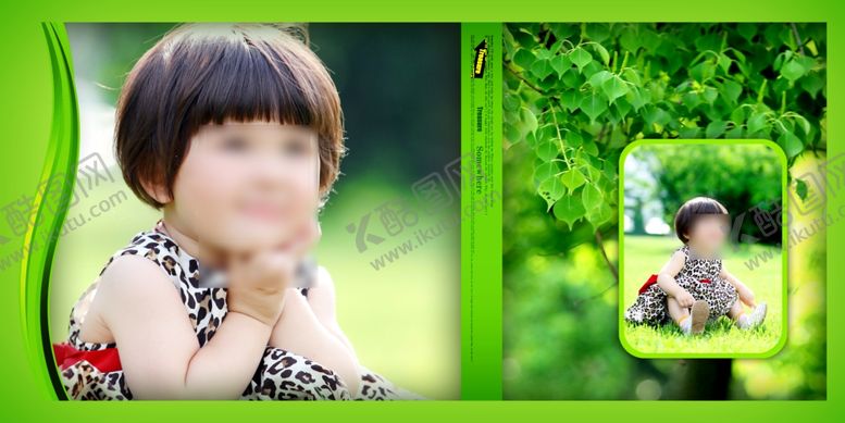 编号：23724609232318268506【酷图网】源文件下载-儿童宝宝幼儿相册PSD模板