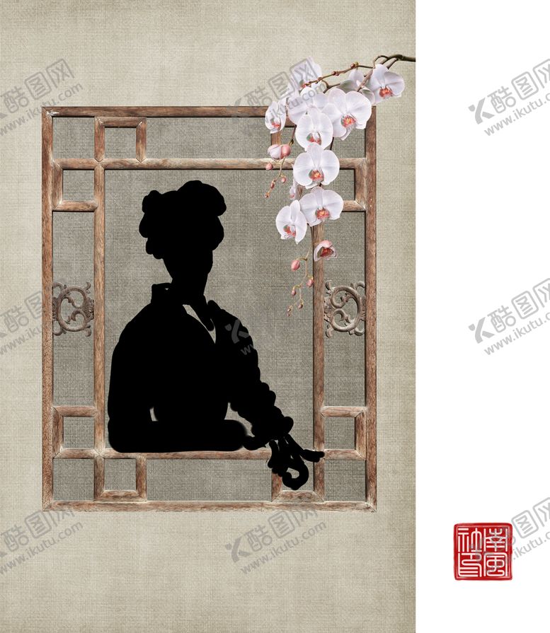 编号：52017410050822431753【酷图网】源文件下载-古风人物免抠素材