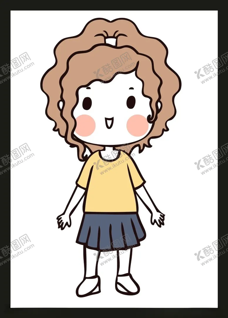 编号：13118902180945112287【酷图网】源文件下载-手绘女孩女人