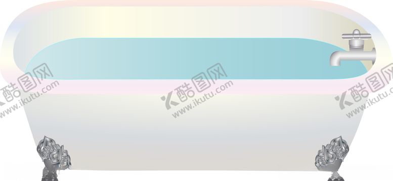 编号：44316006251601052945【酷图网】源文件下载-浴缸矢量插图