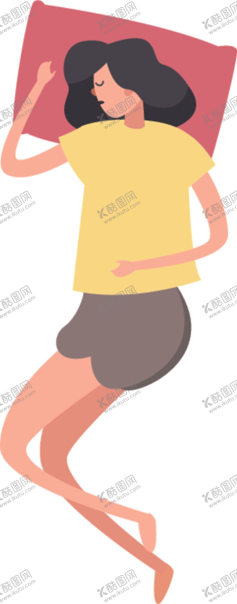 编号：68287310312246132816【酷图网】源文件下载-睡觉姿势
