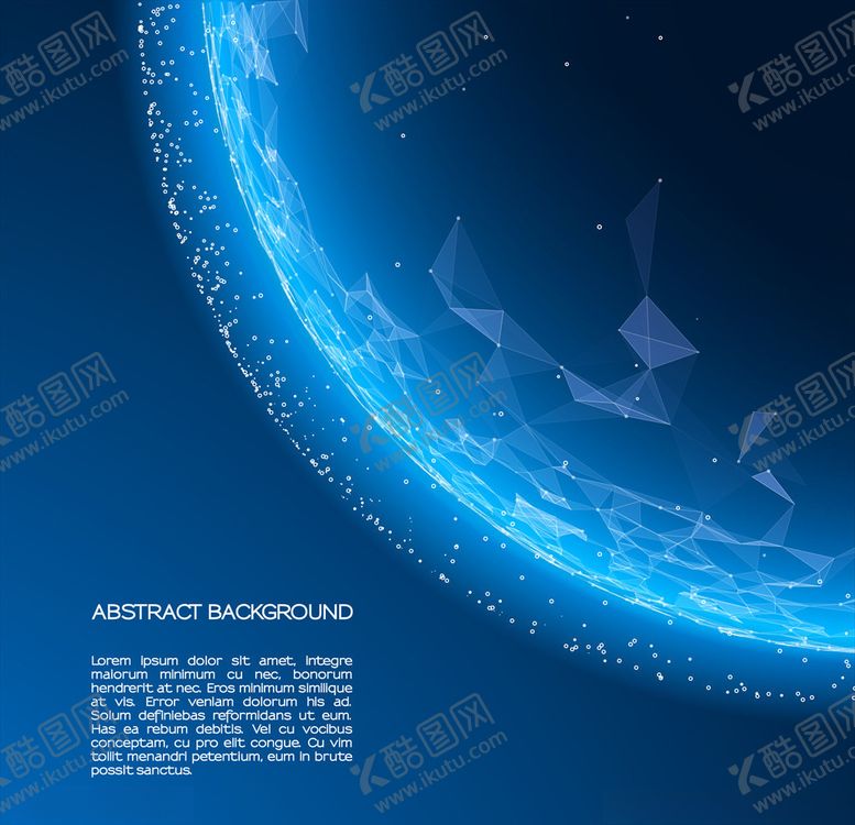 编号：10858206272353417076【酷图网】源文件下载-科技星球背景