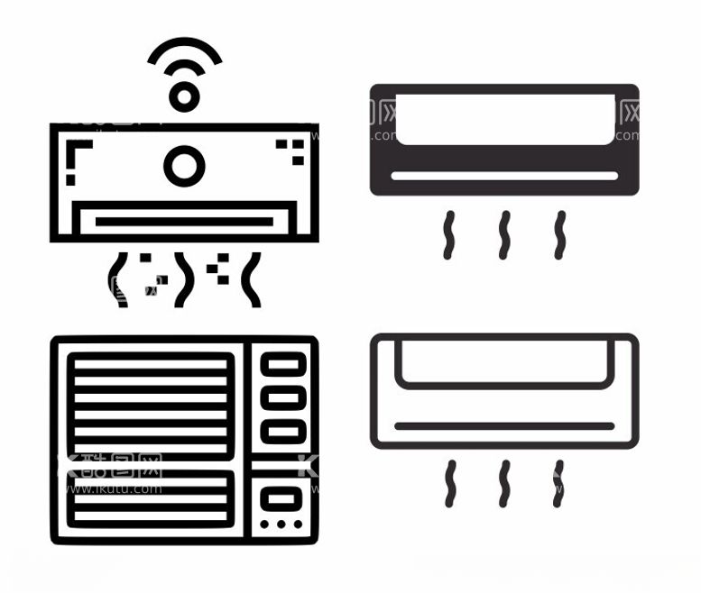 编号：26893312181152387596【酷图网】源文件下载-冷气机图标