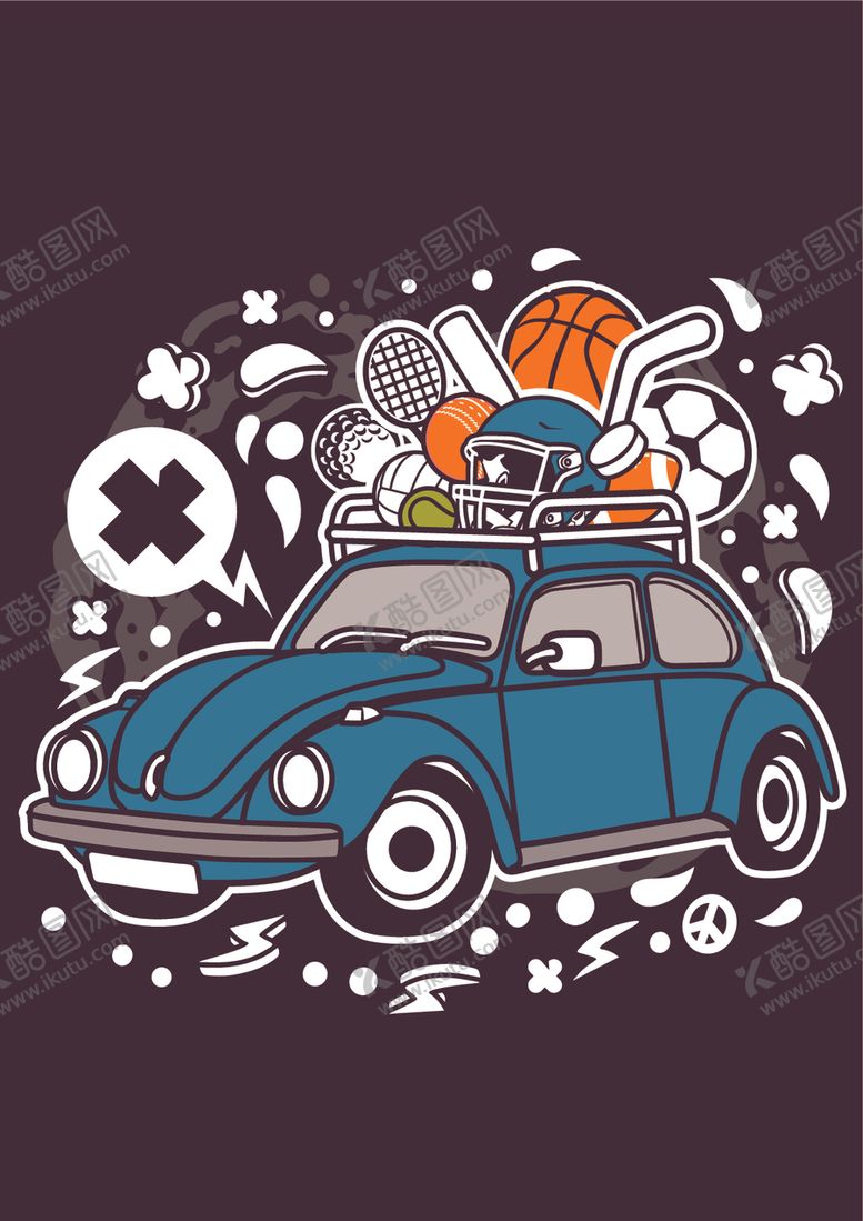 编号：59364510030714119062【酷图网】源文件下载-嘻哈创意卡通印花图案