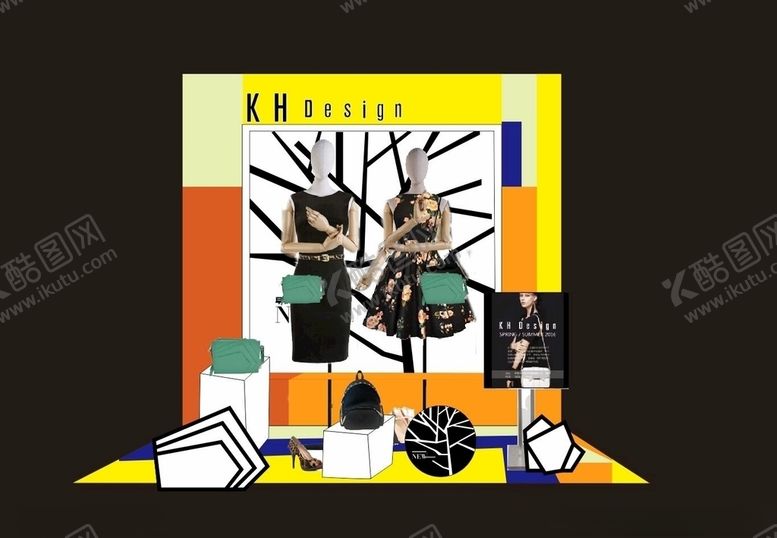 编号：13904209250900587470【酷图网】源文件下载-橱窗设计陈列店设计