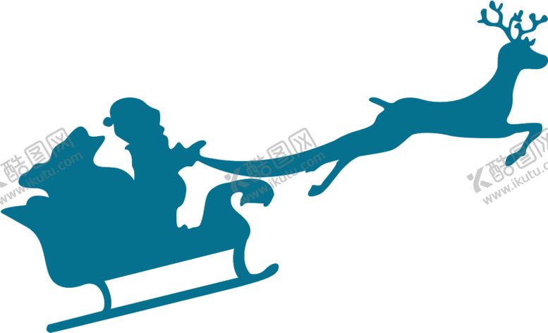 编号：45235910051523555527【酷图网】源文件下载-圣诞鹿车