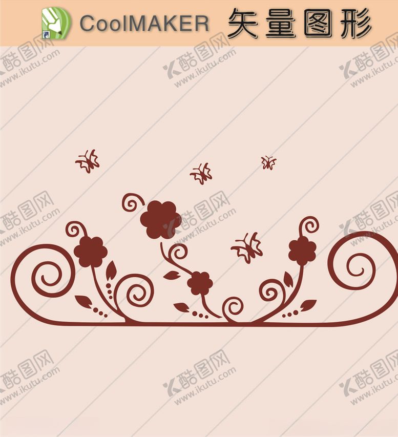 编号：91085907080435079352【酷图网】源文件下载-花草剪纸花草壁纸简洁手绘