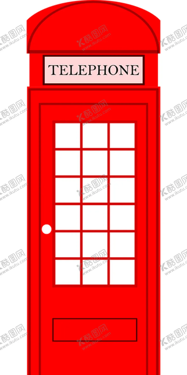 编号：40587105091325041719【酷图网】源文件下载-卡通电话亭