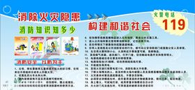 消防安全宣传栏