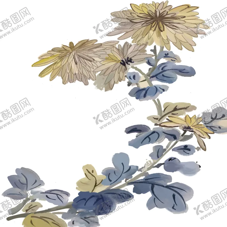 编号：80484707030436503794【酷图网】源文件下载-菊花