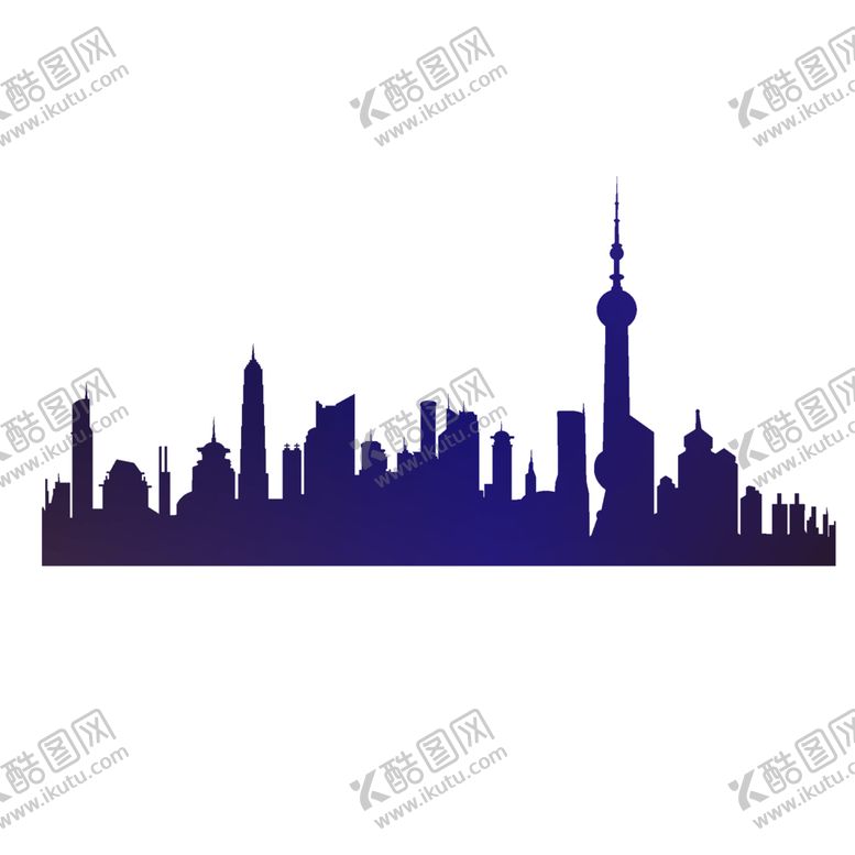 编号：22154707051522573767【酷图网】源文件下载-城市剪影